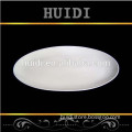 House hold products round new bone china ceramic plain white plate for wedding